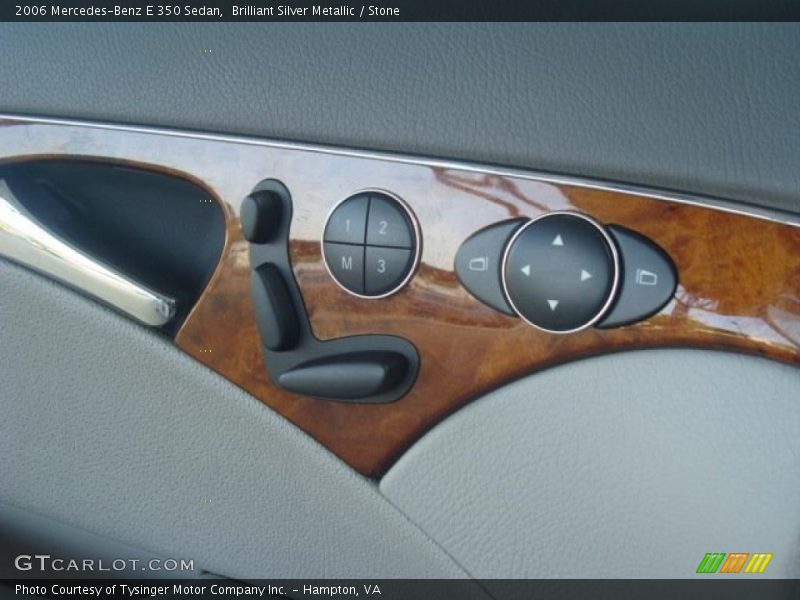 Brilliant Silver Metallic / Stone 2006 Mercedes-Benz E 350 Sedan