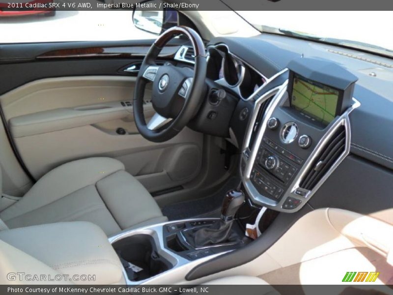 Imperial Blue Metallic / Shale/Ebony 2011 Cadillac SRX 4 V6 AWD