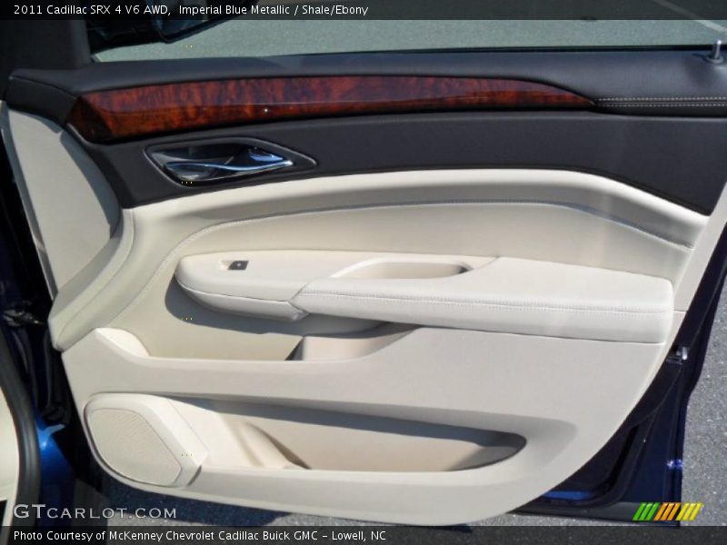 Imperial Blue Metallic / Shale/Ebony 2011 Cadillac SRX 4 V6 AWD