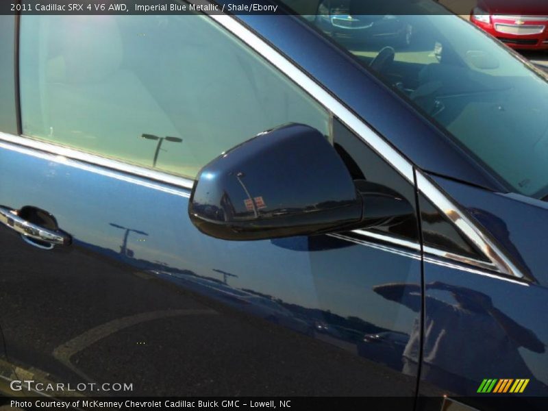 Imperial Blue Metallic / Shale/Ebony 2011 Cadillac SRX 4 V6 AWD