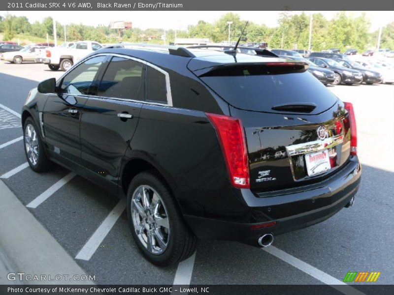 Black Raven / Ebony/Titanium 2011 Cadillac SRX 4 V6 AWD