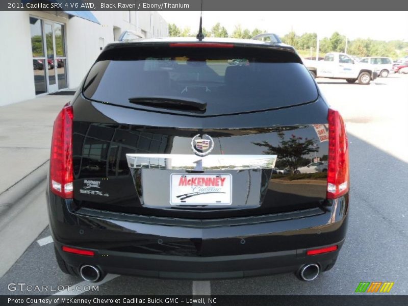 Black Raven / Ebony/Titanium 2011 Cadillac SRX 4 V6 AWD