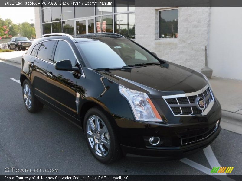 Black Raven / Ebony/Titanium 2011 Cadillac SRX 4 V6 AWD