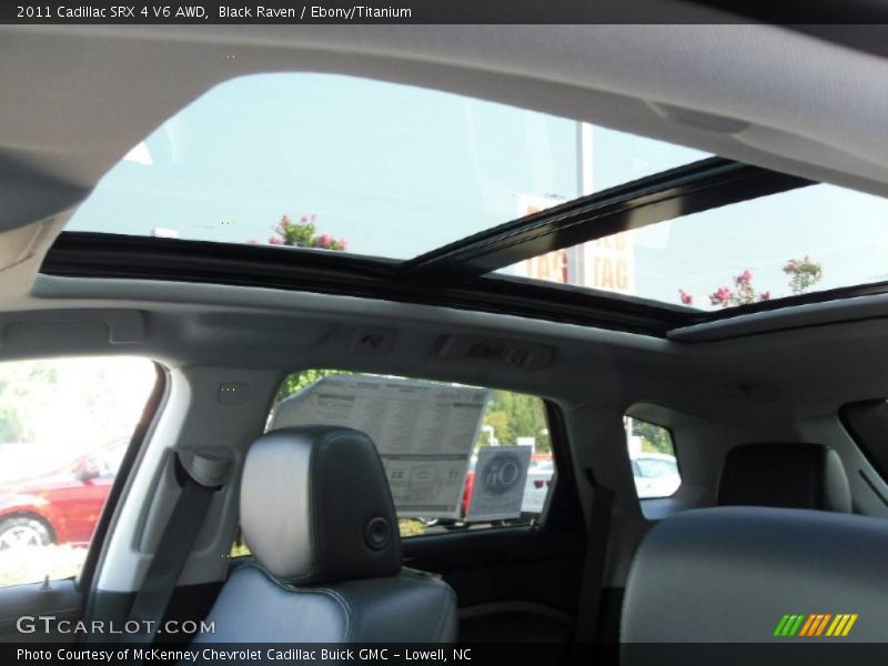 Black Raven / Ebony/Titanium 2011 Cadillac SRX 4 V6 AWD