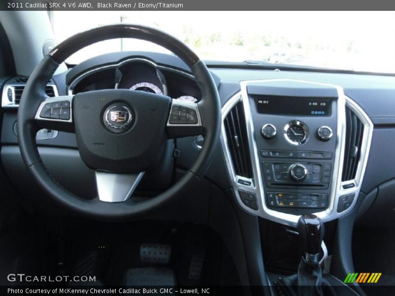 Black Raven / Ebony/Titanium 2011 Cadillac SRX 4 V6 AWD
