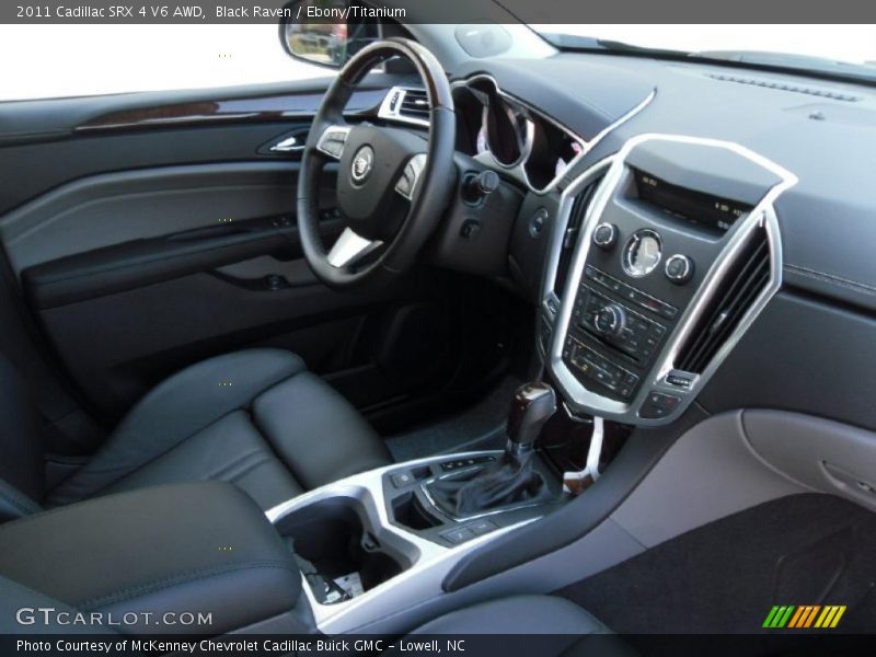 Black Raven / Ebony/Titanium 2011 Cadillac SRX 4 V6 AWD