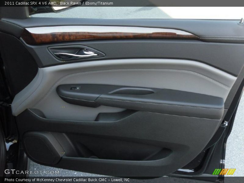 Black Raven / Ebony/Titanium 2011 Cadillac SRX 4 V6 AWD