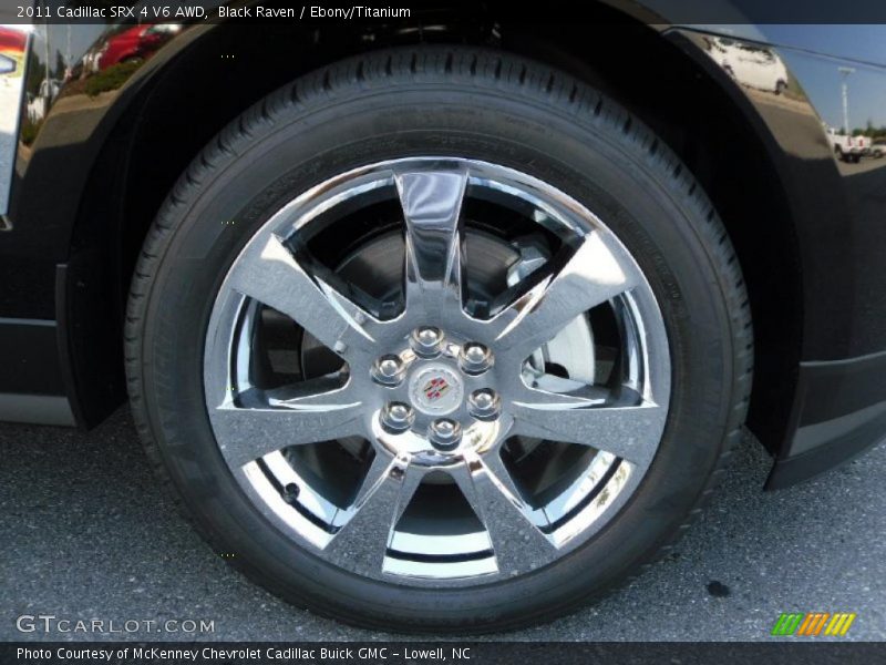 Black Raven / Ebony/Titanium 2011 Cadillac SRX 4 V6 AWD
