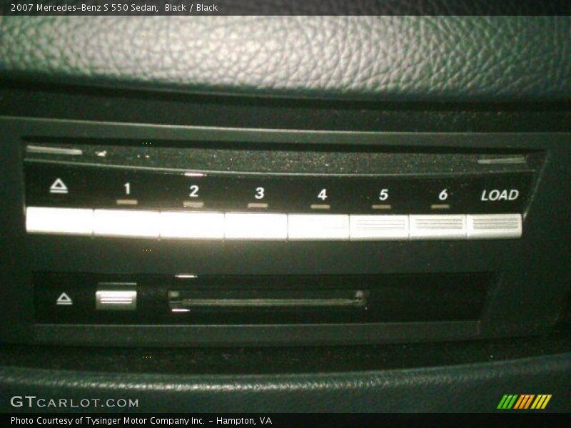 Black / Black 2007 Mercedes-Benz S 550 Sedan