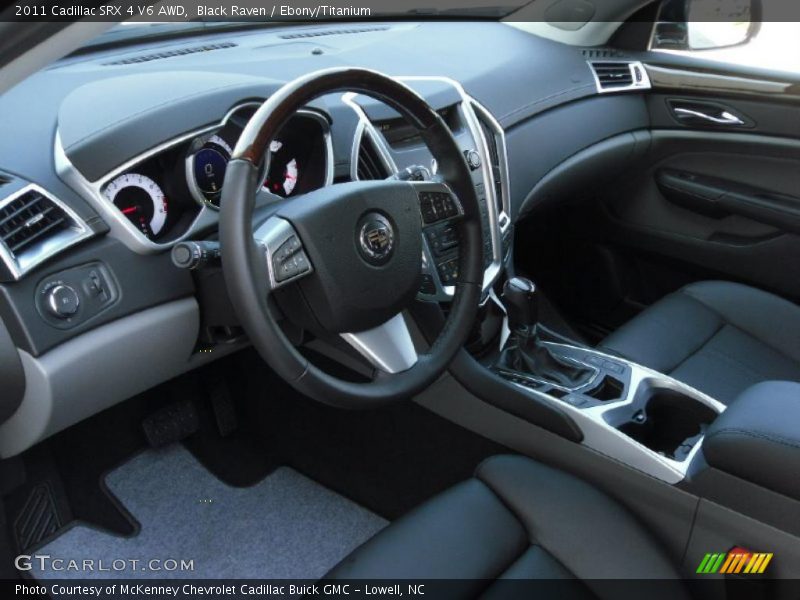 Black Raven / Ebony/Titanium 2011 Cadillac SRX 4 V6 AWD