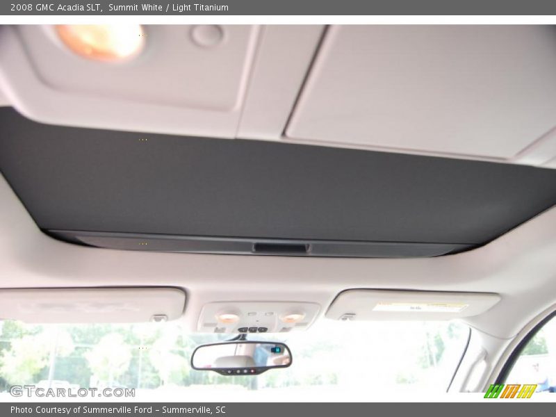 Summit White / Light Titanium 2008 GMC Acadia SLT