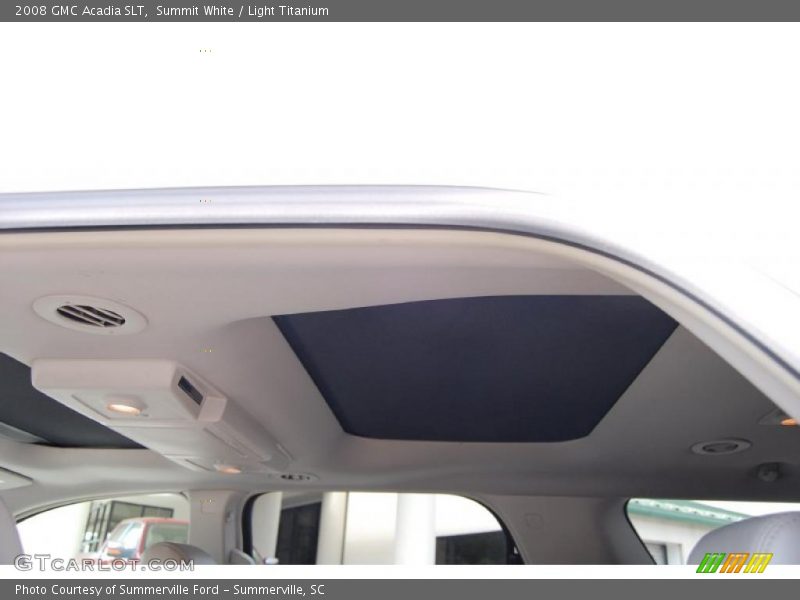 Summit White / Light Titanium 2008 GMC Acadia SLT
