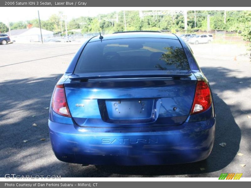 Laser Blue / Gray 2006 Saturn ION 3 Sedan