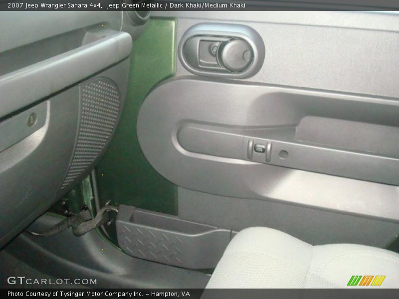 Jeep Green Metallic / Dark Khaki/Medium Khaki 2007 Jeep Wrangler Sahara 4x4