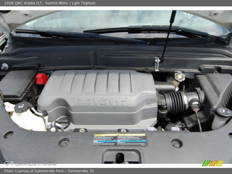Summit White / Light Titanium 2008 GMC Acadia SLT