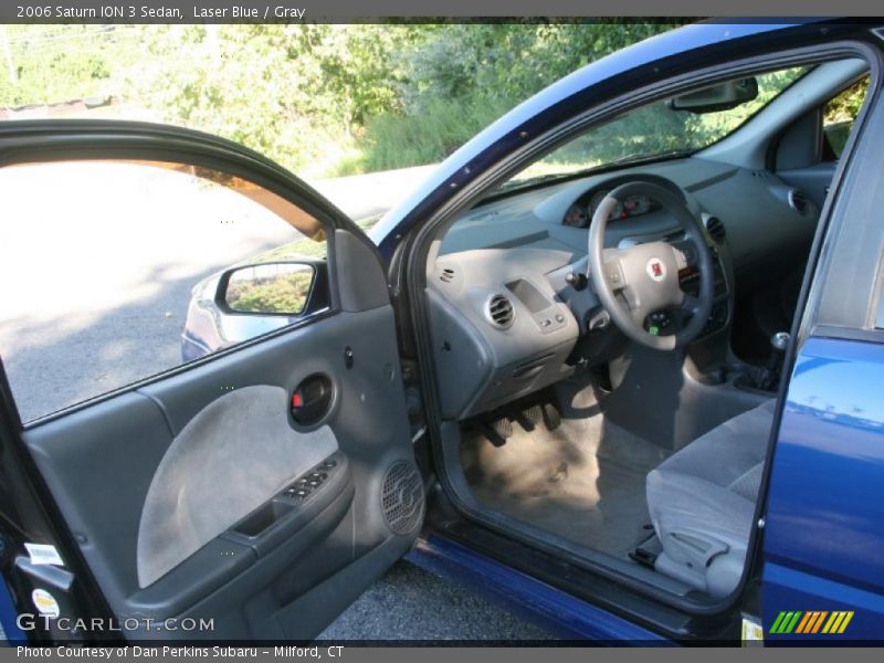 Laser Blue / Gray 2006 Saturn ION 3 Sedan