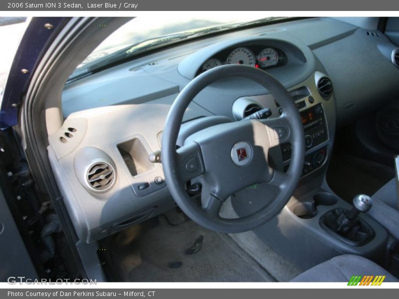 Laser Blue / Gray 2006 Saturn ION 3 Sedan