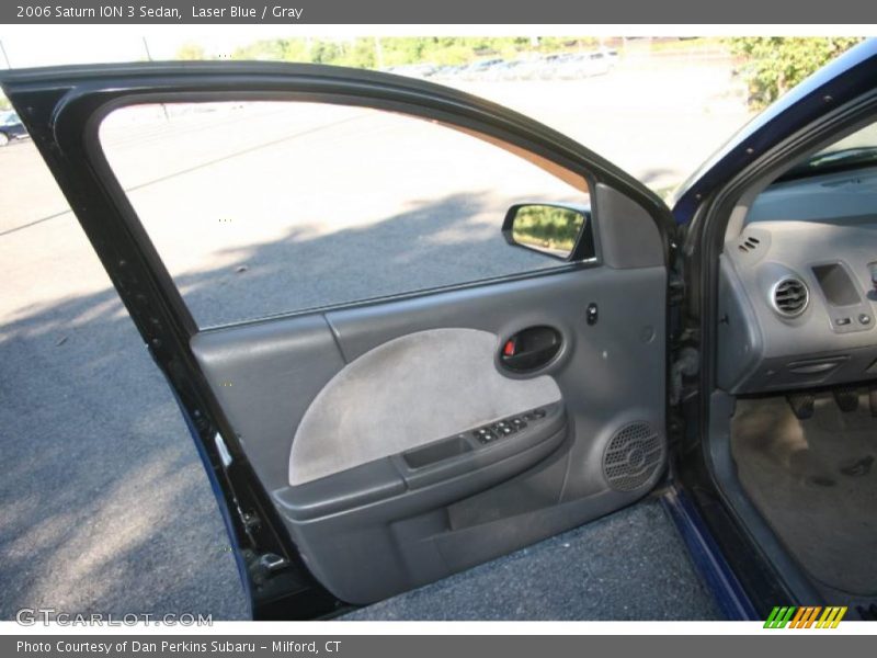 Laser Blue / Gray 2006 Saturn ION 3 Sedan