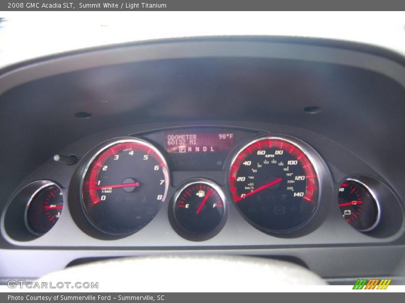 Summit White / Light Titanium 2008 GMC Acadia SLT