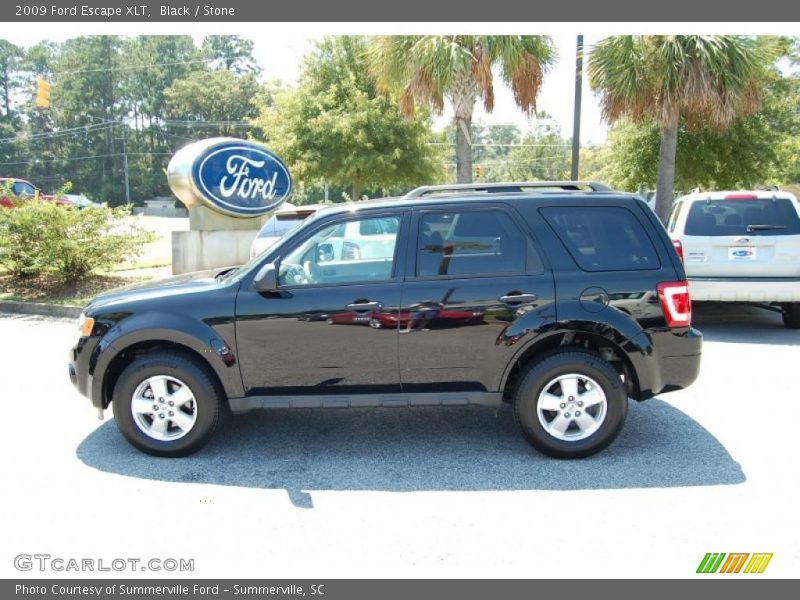 Black / Stone 2009 Ford Escape XLT