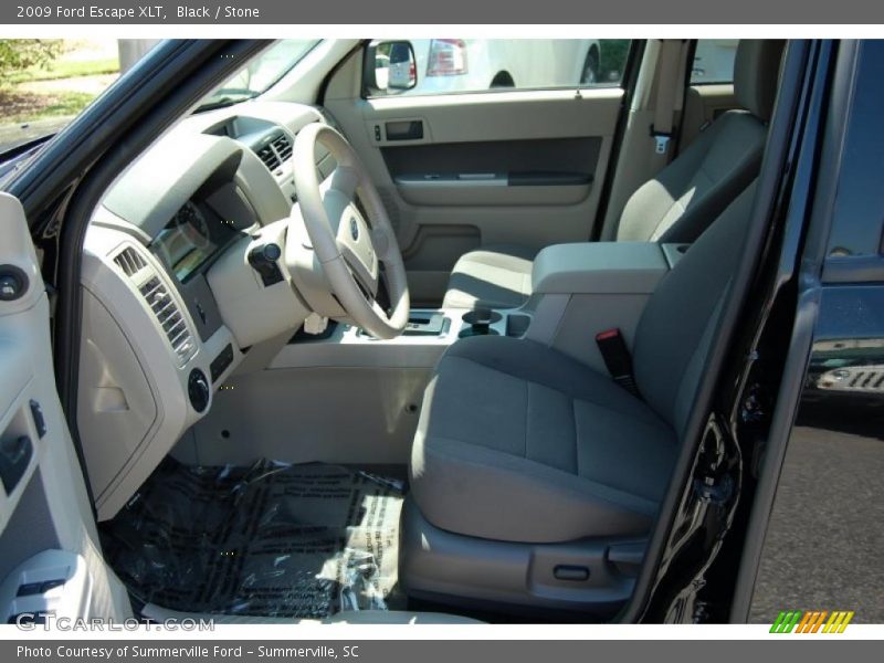 Black / Stone 2009 Ford Escape XLT