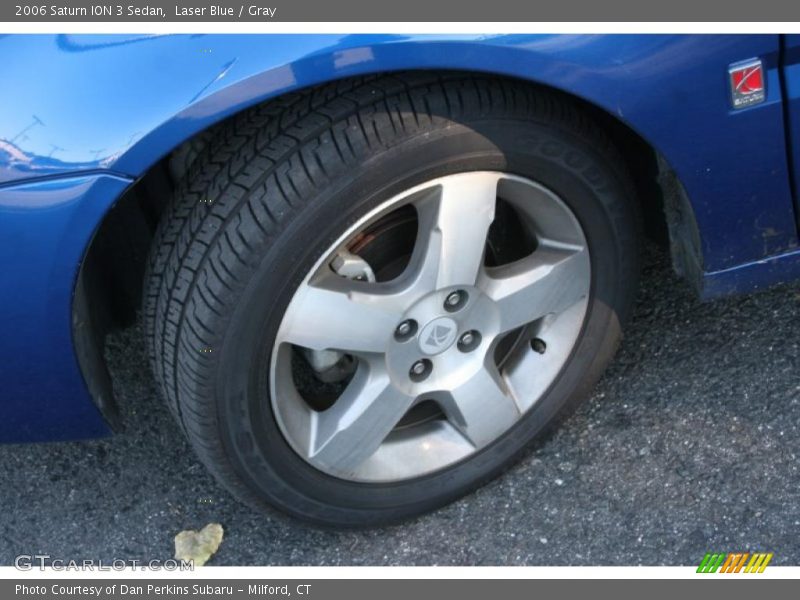 Laser Blue / Gray 2006 Saturn ION 3 Sedan