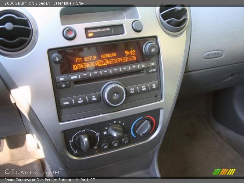 Laser Blue / Gray 2006 Saturn ION 3 Sedan