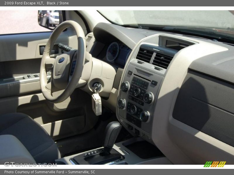 Black / Stone 2009 Ford Escape XLT