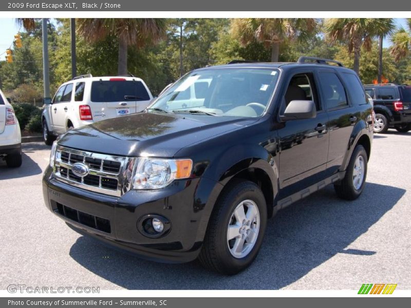 Black / Stone 2009 Ford Escape XLT
