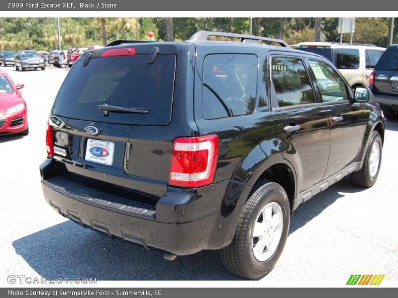 Black / Stone 2009 Ford Escape XLT
