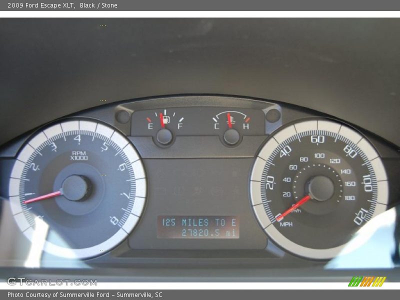 Black / Stone 2009 Ford Escape XLT