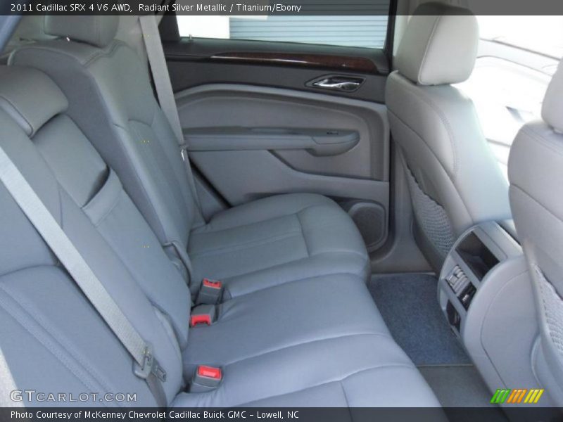 Radiant Silver Metallic / Titanium/Ebony 2011 Cadillac SRX 4 V6 AWD