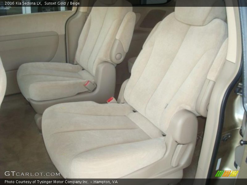 Sunset Gold / Beige 2006 Kia Sedona LX