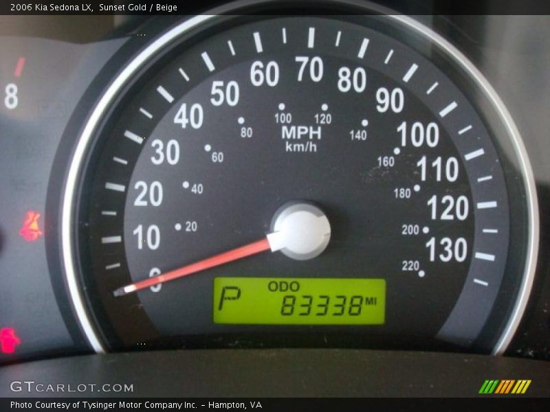 Sunset Gold / Beige 2006 Kia Sedona LX