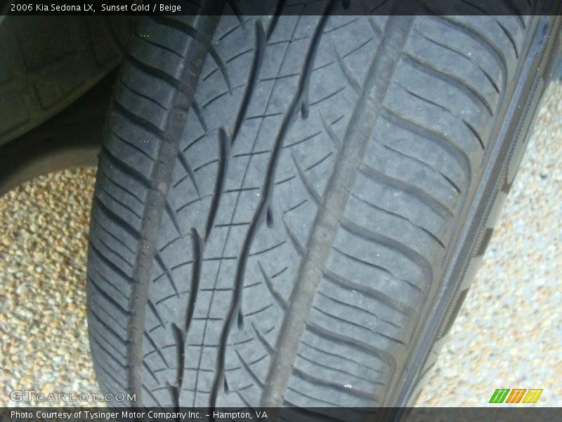 Sunset Gold / Beige 2006 Kia Sedona LX