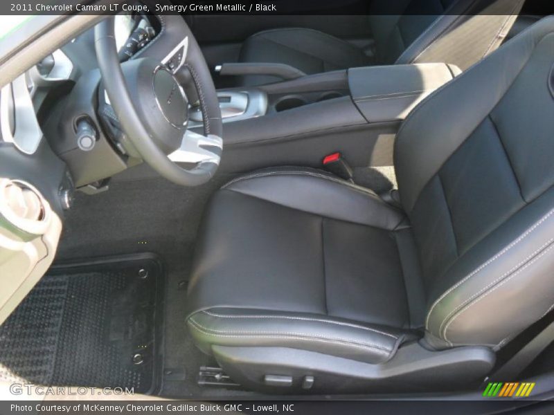 Synergy Green Metallic / Black 2011 Chevrolet Camaro LT Coupe