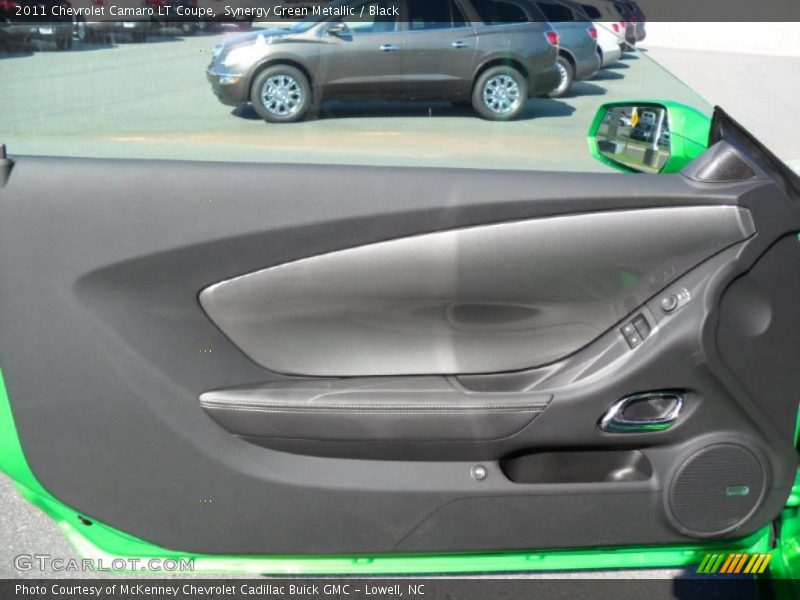 Synergy Green Metallic / Black 2011 Chevrolet Camaro LT Coupe
