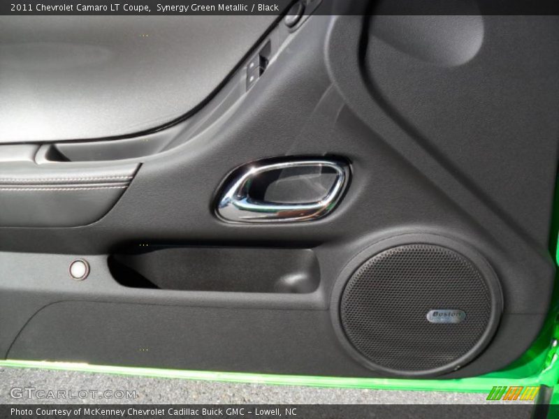Synergy Green Metallic / Black 2011 Chevrolet Camaro LT Coupe