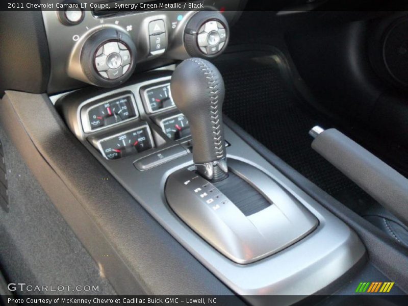 Synergy Green Metallic / Black 2011 Chevrolet Camaro LT Coupe