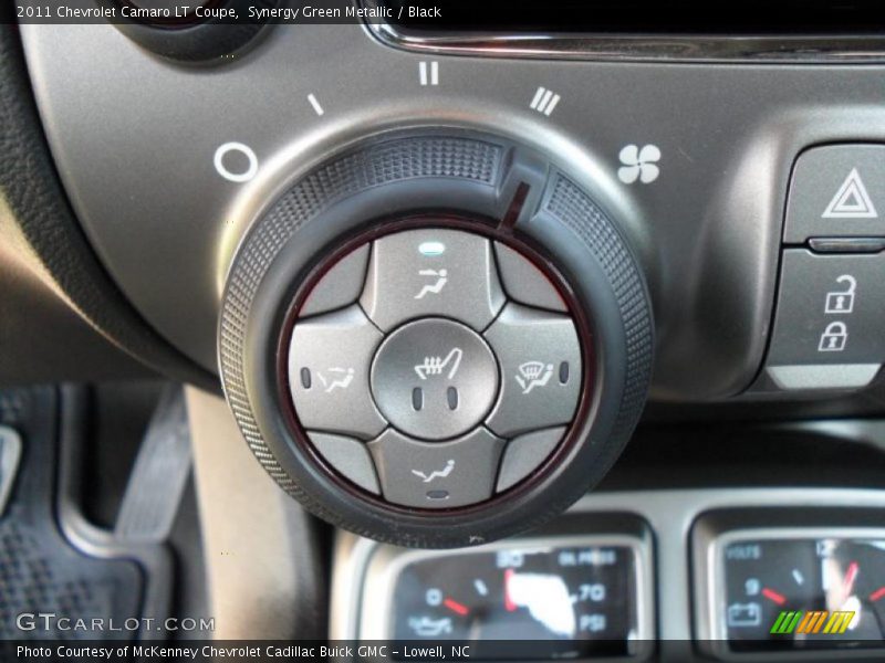 Synergy Green Metallic / Black 2011 Chevrolet Camaro LT Coupe
