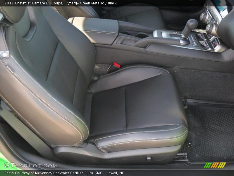 Synergy Green Metallic / Black 2011 Chevrolet Camaro LT Coupe