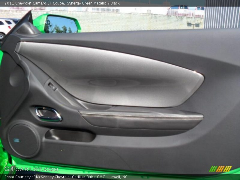 Synergy Green Metallic / Black 2011 Chevrolet Camaro LT Coupe