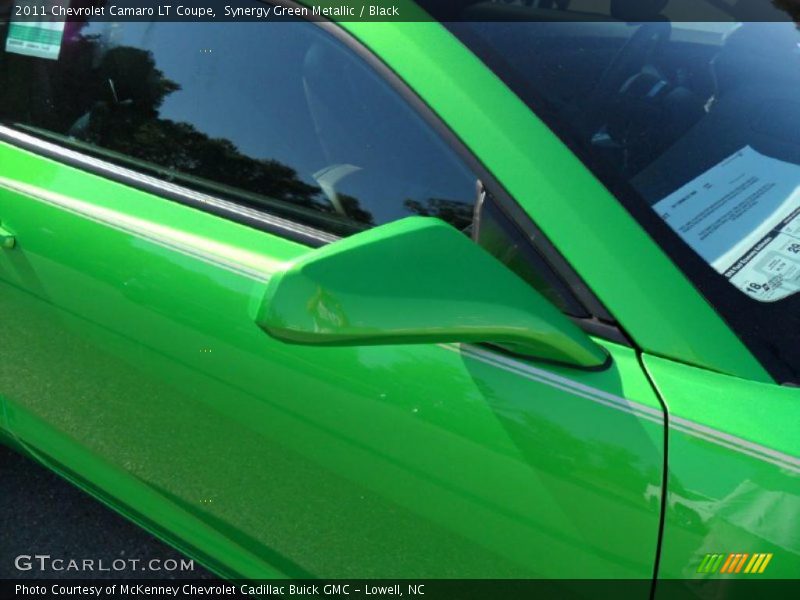 Synergy Green Metallic / Black 2011 Chevrolet Camaro LT Coupe