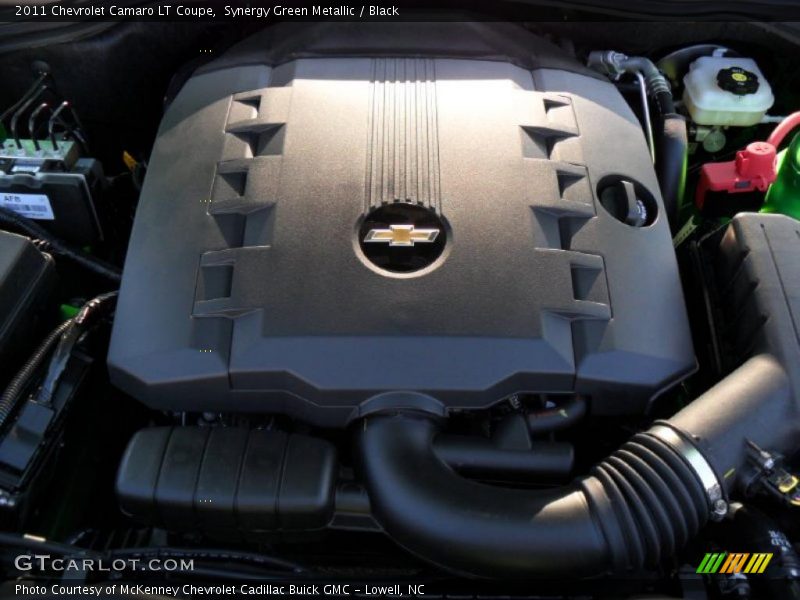 Synergy Green Metallic / Black 2011 Chevrolet Camaro LT Coupe