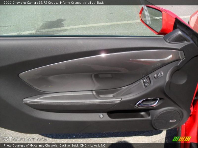 Inferno Orange Metallic / Black 2011 Chevrolet Camaro SS/RS Coupe
