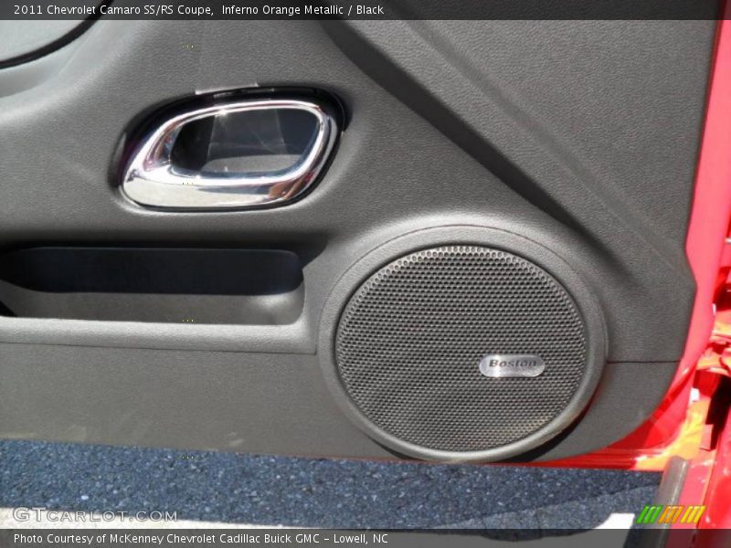 Inferno Orange Metallic / Black 2011 Chevrolet Camaro SS/RS Coupe