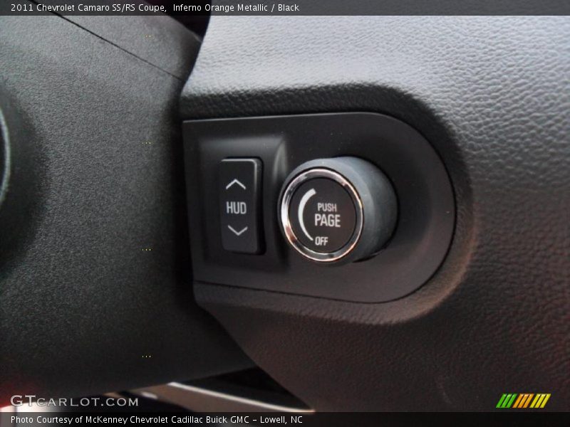 Inferno Orange Metallic / Black 2011 Chevrolet Camaro SS/RS Coupe