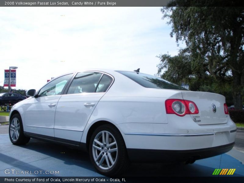 Candy White / Pure Beige 2008 Volkswagen Passat Lux Sedan