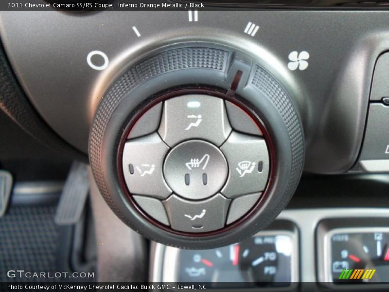 Inferno Orange Metallic / Black 2011 Chevrolet Camaro SS/RS Coupe