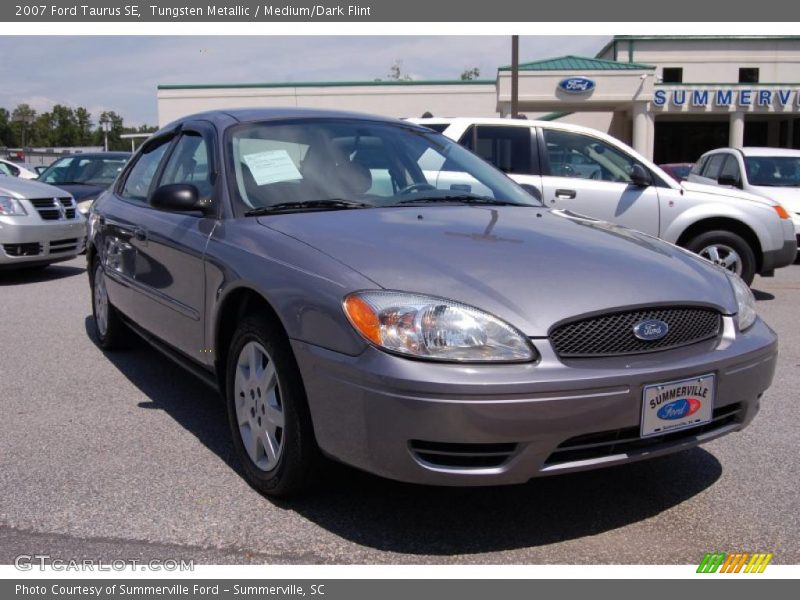 Tungsten Metallic / Medium/Dark Flint 2007 Ford Taurus SE